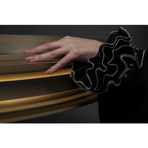 Empire I Small Anodized Black Aluminum Pendant Lamp by JSPR For Sale - Image 4 of 18