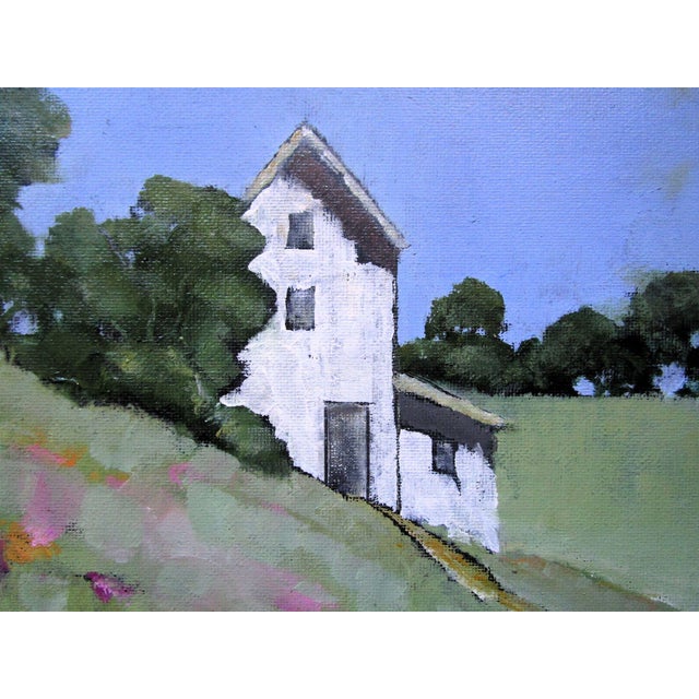 Contemporary Napa Farmhouse Lynne French California Landscape 11x14 For Sale - Image 3 of 5