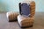 1980s 1980s Attributed to Karl Springer Rolling Chrome Souffle Pouf Ottomans in Leopard - Set of 3 For Sale - Image 5 of 9