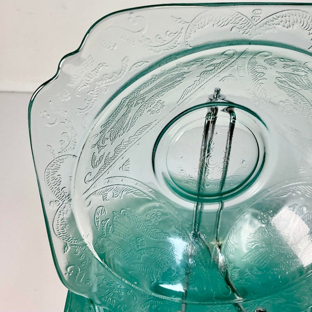 1970s 1970s Vintage Victorian Boho Chic Indiana Glass Co. Recollection Dessert Bowls - Set of 8 For Sale - Image 5 of 11