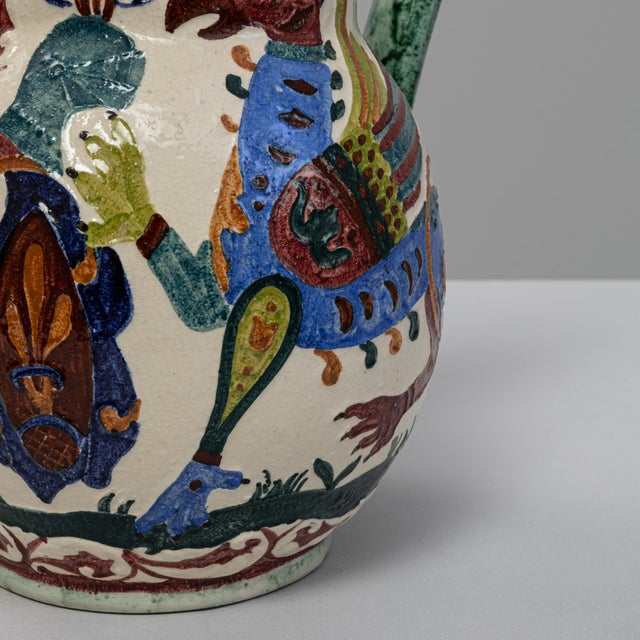 Ceramic Mid 20th Century German Ceramic Vase For Sale - Image 7 of 18