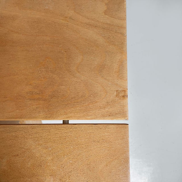 Italian Modern Wood Crate Dining Table by Gerrit Rietveld for Cassina, 1980s For Sale - Image 10 of 18