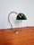 Articulated Brass Bankers Lamp with Green Opaline Shade, 1920s For Sale - Image 3 of 18