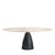 Not Yet Made - Made To Order Lancillotto Round Travertine and Marble Table by Paolo Rizzato For Sale - Image 5 of 5