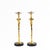 Contemporary Michael Aram Adam Candle Holders - a Pair For Sale - Image 3 of 12