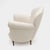 Mid-Century Modern Italian Bouclè Curved Armchair, 1950s For Sale - Image 4 of 7