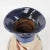 Vintage Handcrafted Pottery Vase With Abstract Glaze Design and Flared Rim For Sale In New York - Image 6 of 14
