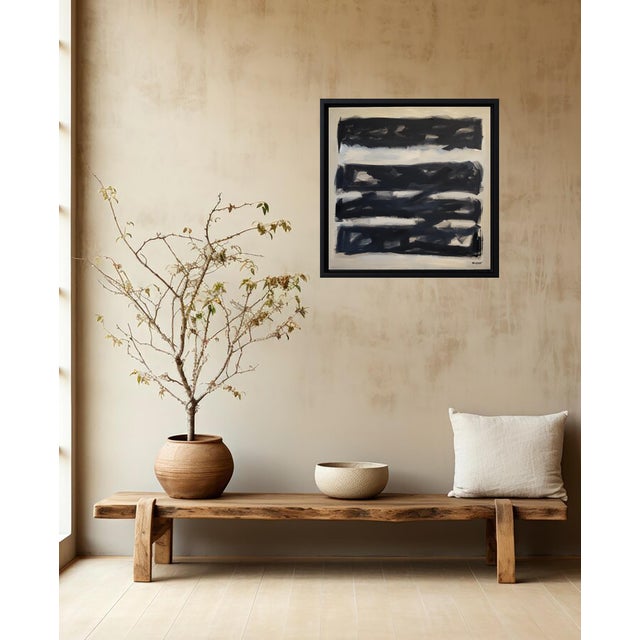 Black Ombres Et Lumiere, Abstract, Contemporary, Framed by Sophie Dumont For Sale - Image 8 of 8