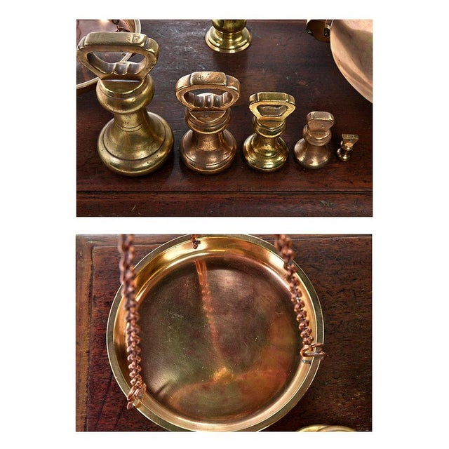 Hunt & Co English Brass Scale, 1920s For Sale - Image 4 of 6