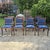 English 2018 Duncan Phyfe Style Mahogany Dining Side Chairs W/ Saber Legs Regency Sheraton, Set of 8 For Sale - Image 3 of 15