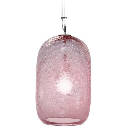 Tempo Cosmos Pendant Light from the Boa Lantern Collection in Rose Quartz For Sale - Image 4 of 4