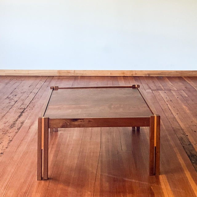 1960s 1960s Handmade Bubinga, Walnut, and Mahogany Coffee Table For Sale - Image 5 of 9