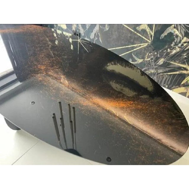 Large Almond Flake Panca Dining Table from Nuoovo For Sale - Image 3 of 5