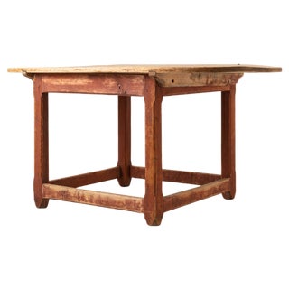 Swedish Rustic Baroque Centre Table, Late 1700s For Sale