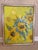Contemporary 1990s Original Oil Painting “Gold of the Day” by Filippov – Sunflower Composition, Framed For Sale - Image 3 of 3