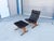 Mid-Century Modern 1960s Danish Modern "Siesta" Lounge Chair and Ottoman Set For Sale - Image 3 of 12
