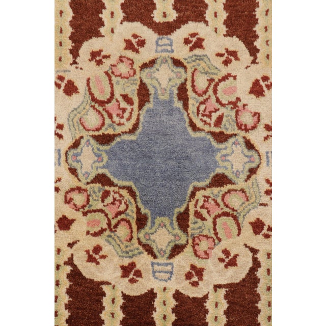 Contemporary French Art Deco Style Geometric Brown Wool Rug, by Rug & Kilim, India For Sale In New York - Image 6 of 9