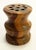 Wood 19th / 20th Century Segmented Turned Wood Treen Ware Hat Pin Holder For Sale - Image 7 of 12