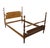 American Ethan Allen / Baumritter Heirloom Nutmeg Maple Colonial Early American Full Size Four Poster Bed 588 For Sale - Image 3 of 10