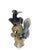 Realism Vintage Rare Vista Alegre Large 17" Porcelain Sculpture "Pica-Laranjas" Orange Peckers Figurine Portugal 1968-1971 For Sale - Image 3 of 7