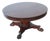 Late 1800s Carved Claw Feet Mahogany Large Dining Table 6642 For Sale