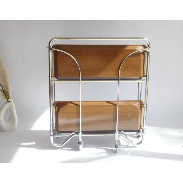 Mid-Century German Bar Cart, 1960s For Sale - Image 4 of 8