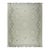 5x8 Ivory Hand-Knotted Wool Diamond Bordered Field Geometric Modern Carpet Rug For Sale