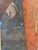 Red Antique Chinese High Priest Portrait on Silk Framed Qing Dynasty For Sale - Image 8 of 9