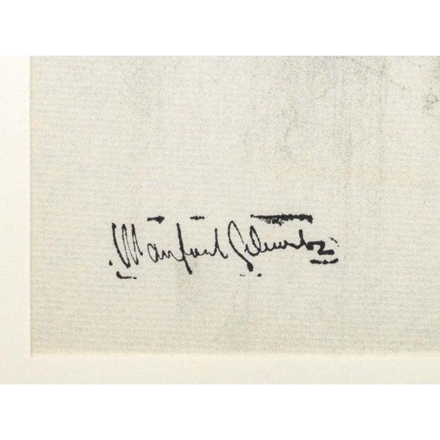 Manfred Schwartz Nude Woman Study Charcoal For Sale In New York - Image 6 of 7