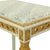 Antique Louis XVI Gilded Console Side Table in Green Marble, 1890s For Sale - Image 3 of 18