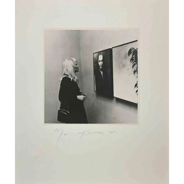 An Island in the Air is a Photograph realized by Urs Luthi in 1975. from the portfolio "Un'isola nell'aria", edition of 75...