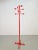 Postmodern Red Stained Beech Coat Rack with Balls, Italy, 1970s For Sale - Image 9 of 9