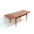 Brown Vintage Brutalist Extendable Dining Table with Copper Top, 1960s For Sale - Image 8 of 9