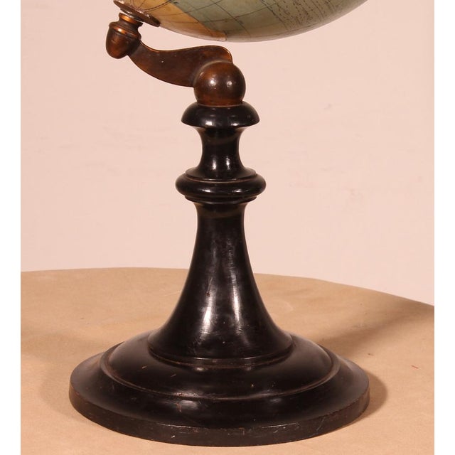 Very beautiful Terrestrial Globe from the beginning of the 20th century circa 1910 by G.Thomas publisher Paris The...