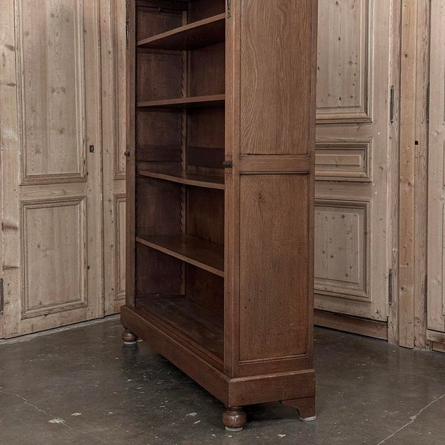 19th Century Dutch Renaissance Revival Oak Open Bookcase For Sale - Image 16 of 18
