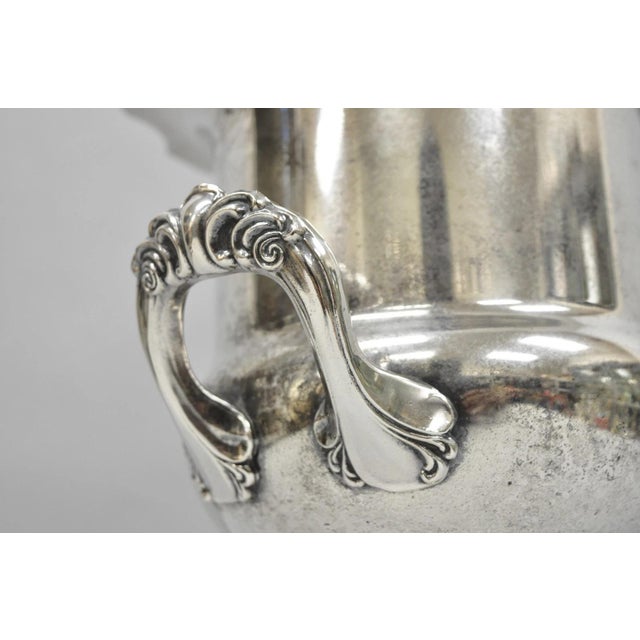 Mid 20th Century Leonard Victorian Silver Plated Trophy Cup Urn Champagne Wine Chiller Ice Bucket For Sale - Image 13 of 16