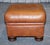 Tan Leather Cordoba Ottoman by John Lewis for Tetrad For Sale - Image 3 of 9