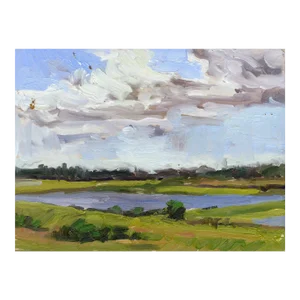 "Water View" Original Oil Painting by Brooke Olivares
