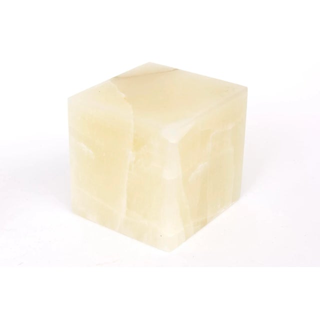 Onyx Large Cube Bookends or Min Display Pedestals 90's For Sale - Image 10 of 10