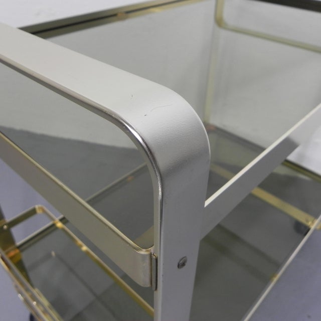 Vintage Space Age Drinks Bar Cart from Av Handwerk, 1970s For Sale - Image 4 of 18