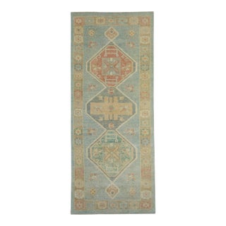 Turkish Oushak Rug 5' x 11'11" #18030 For Sale