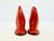 1970s Vintage Coastal Red Ceramic Lobster Claw Salt and Pepper Shakers, a Pair For Sale - Image 5 of 11