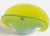 Cenedese Blown Murano Art Glass Neon Green and Clear Encased Bowl Vessel For Sale - Image 12 of 12