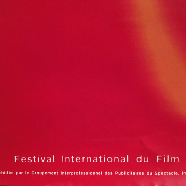 Paper 1997 50th Annual Cannes Film Festival Poster For Sale - Image 7 of 7