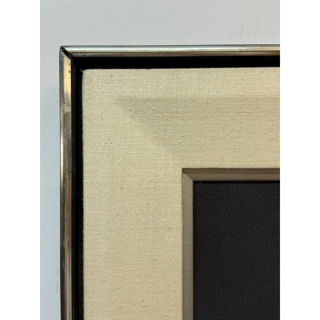 P. Denoun Oil on canvas 1975 30 1/4 x 26.5 Framed 25x20 unframed