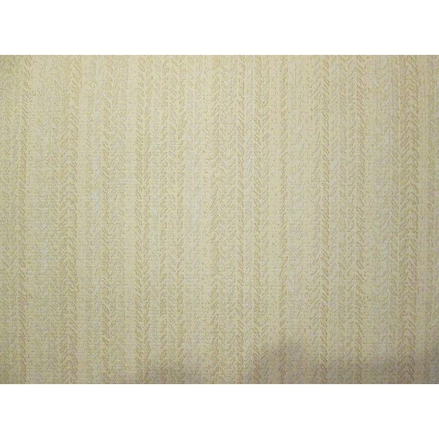 Contemporary Vintage 1990s Pale Stripe Motif Wallpaper For Sale - Image 3 of 8