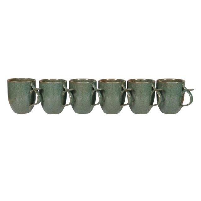 Japanese Stoneware Mugs Set of 6 Chairish