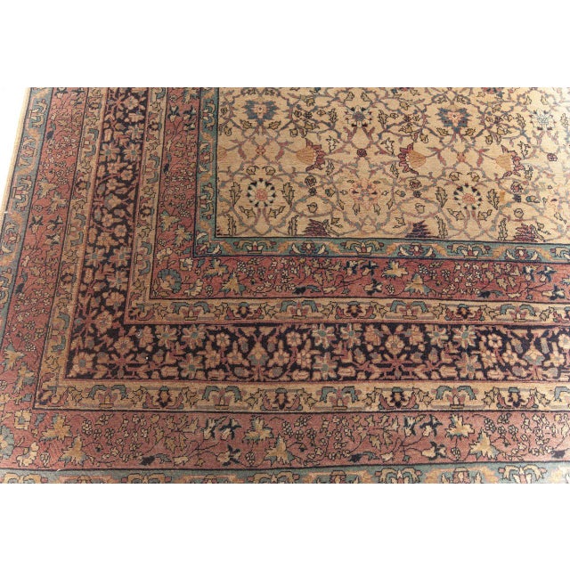 Turkish Antique Turkish Sivas Rug  A Masterpiece of Ottoman Elegance For Sale - Image 3 of 8