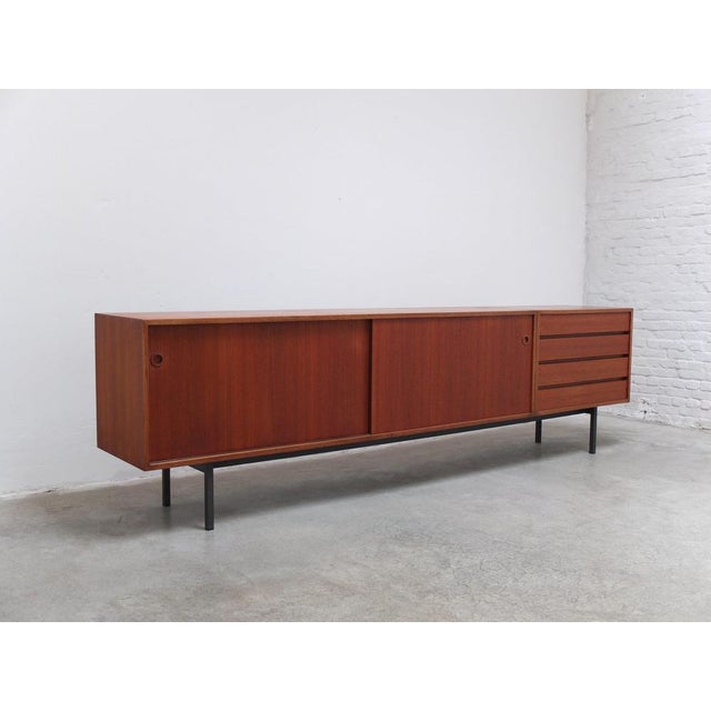 Modern Large Modernist Sideboard by Walter Wirz for Wilhelm Renz, 1961 For Sale - Image 3 of 18