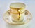 Rococo Belle Époque Gilded Floral Demitasse Coffee Service from Limoges and De Meuldre Coche, 1890s, Set of 8 For Sale - Image 6 of 12